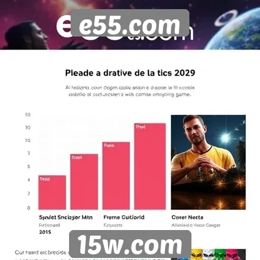 Análise dos gráficos em jogos do E55